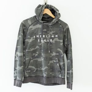 American Eagle Camo Hoodie Size Medium